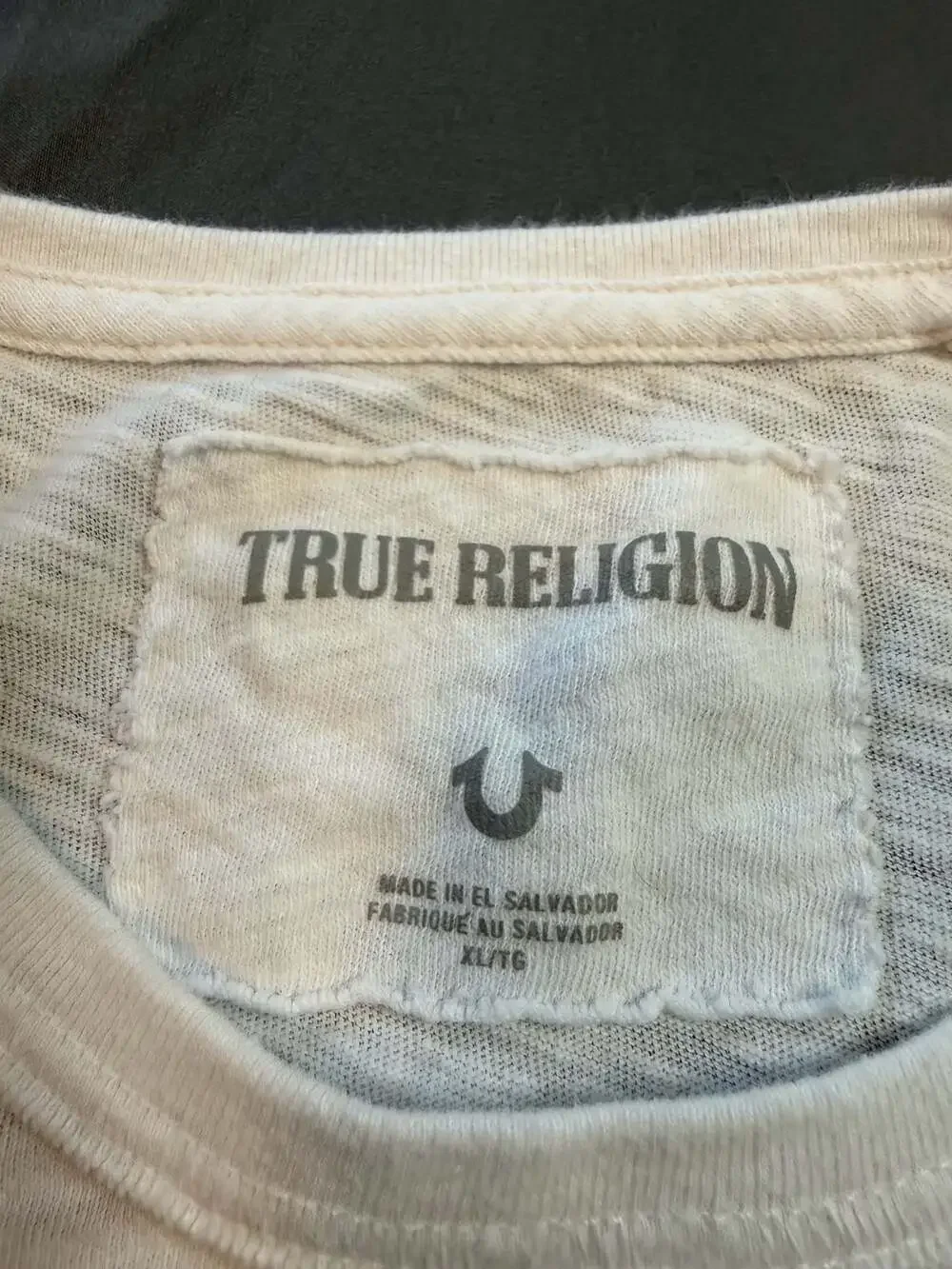 True Religion World Tour Cobra Snake Graphic T Shirt White XL Reggae T
